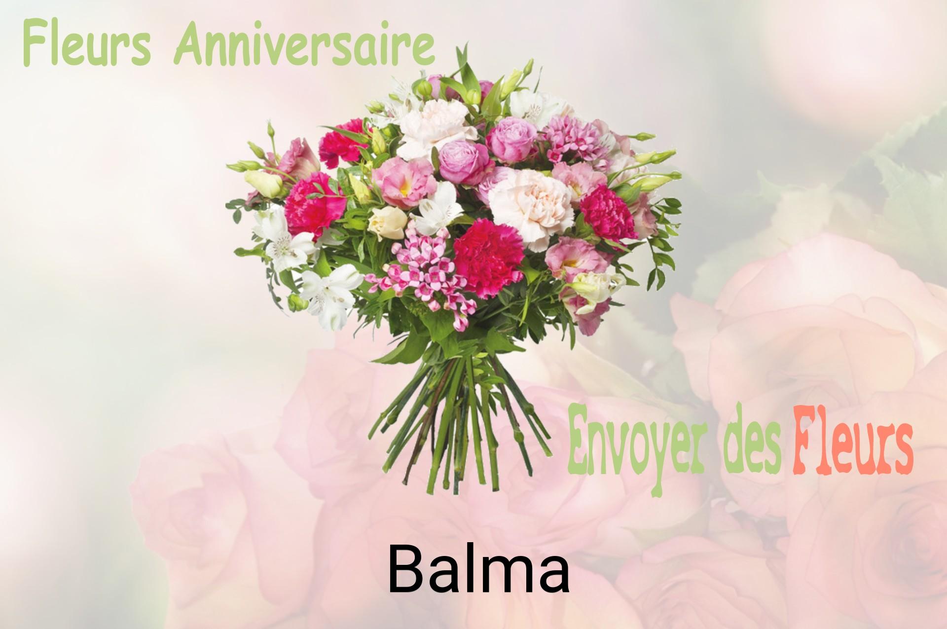 Bouquet de fleurs d’anniversaire livré à Balma